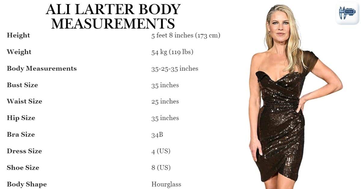 Ali Larter Body Measurements