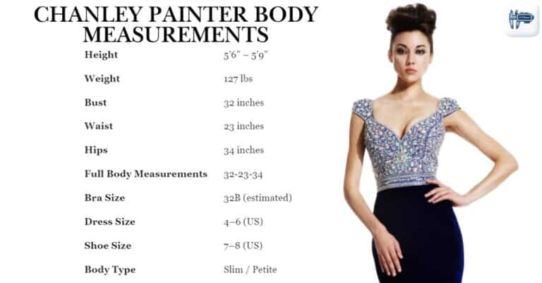 Chanley Painter Body Measurements