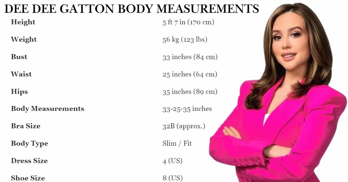 Dee Dee Gatton Body Measurements