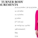 Gillian Turner Body Measurements