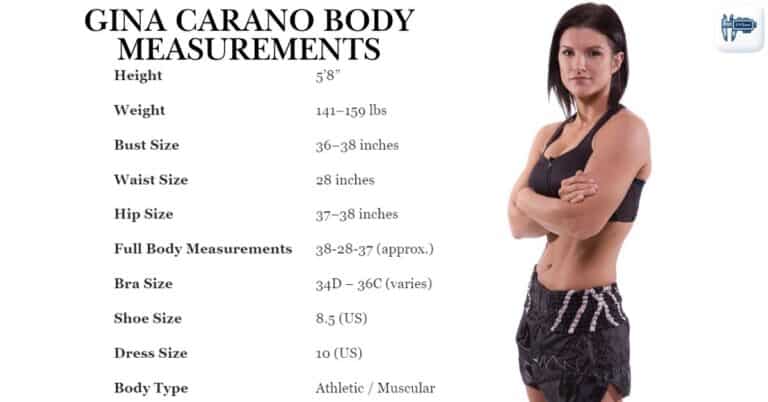 Gina Carano Body Measurements