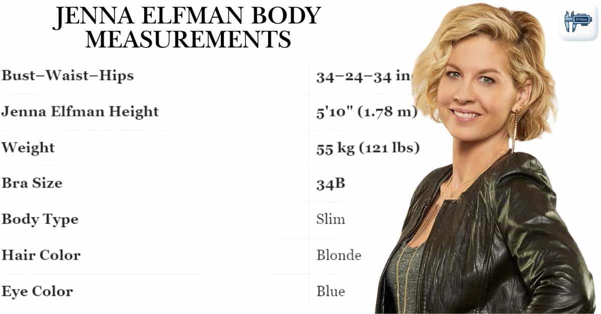 Jenna Elfman Body Measurements