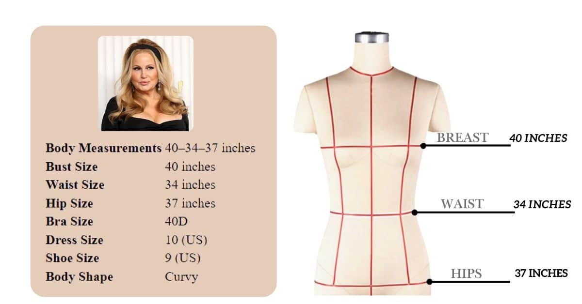 Jennifer Coolidge Body Measurements