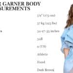 Jennifer Garner Body Measurements