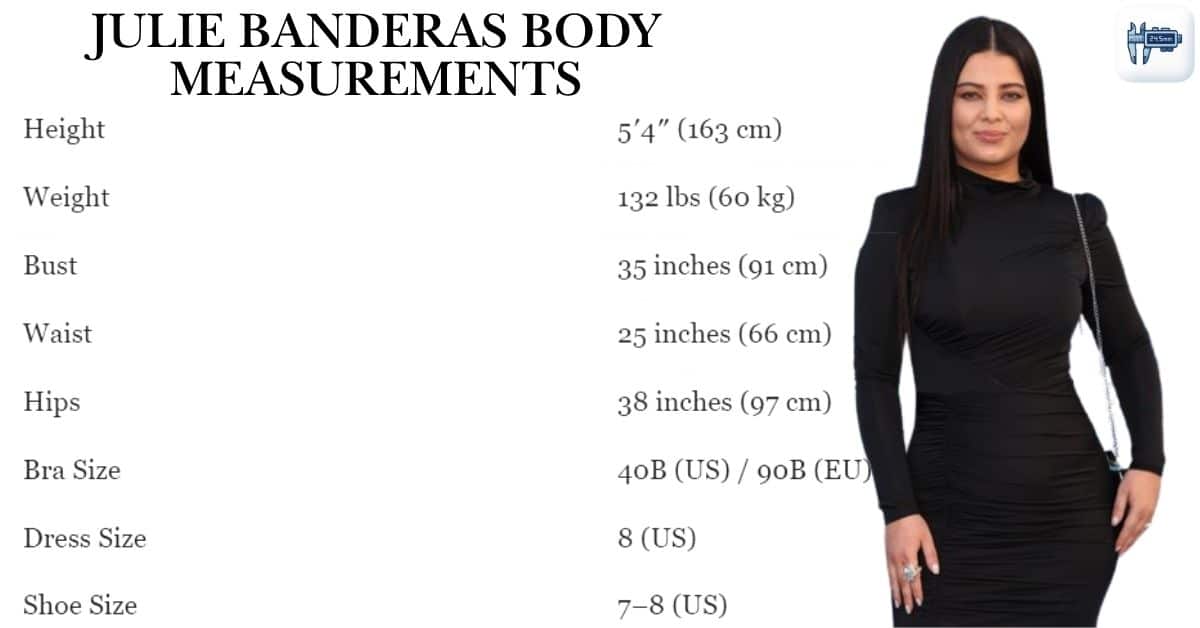 Julie Banderas Body Measurements