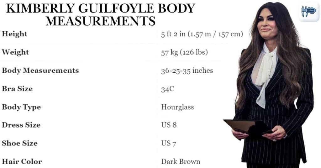 Kimberly Guilfoyle Body Measurements