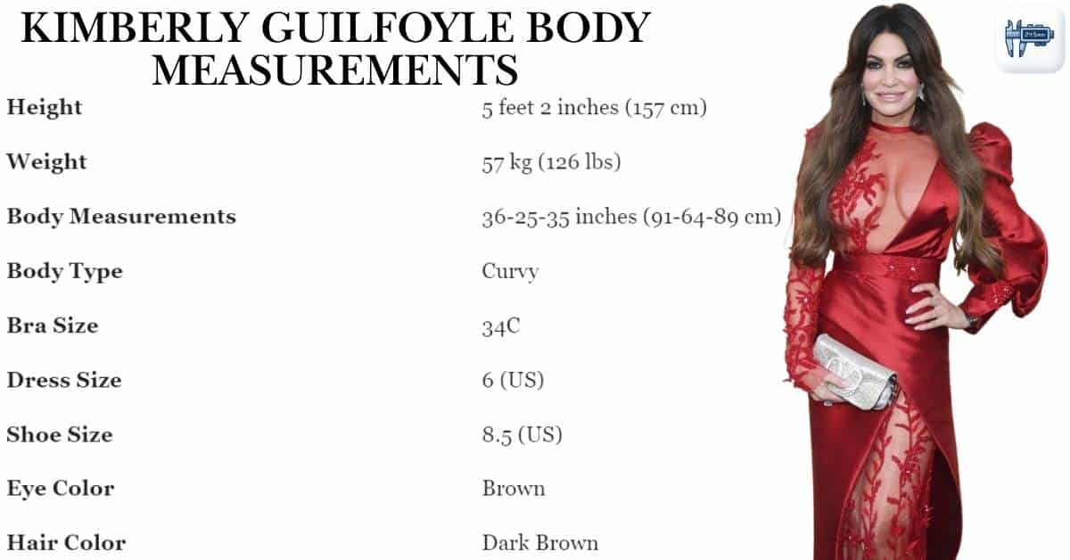 Kimberly Guilfoyle Body Measurements