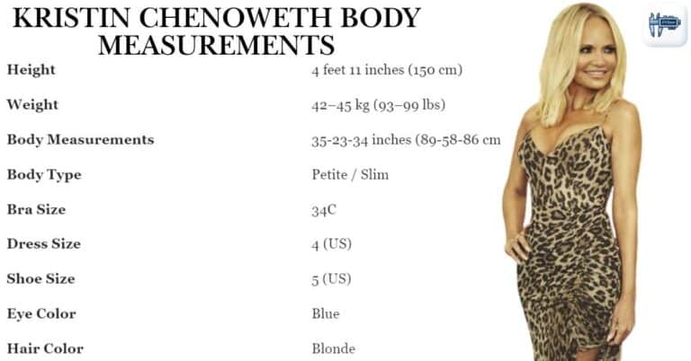 Kristin Chenoweth Body Measurements
