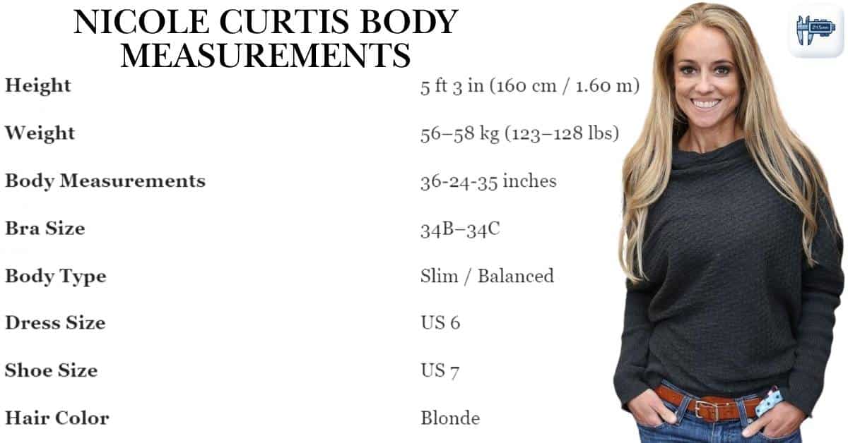 Nicole Curtis Body Measurements