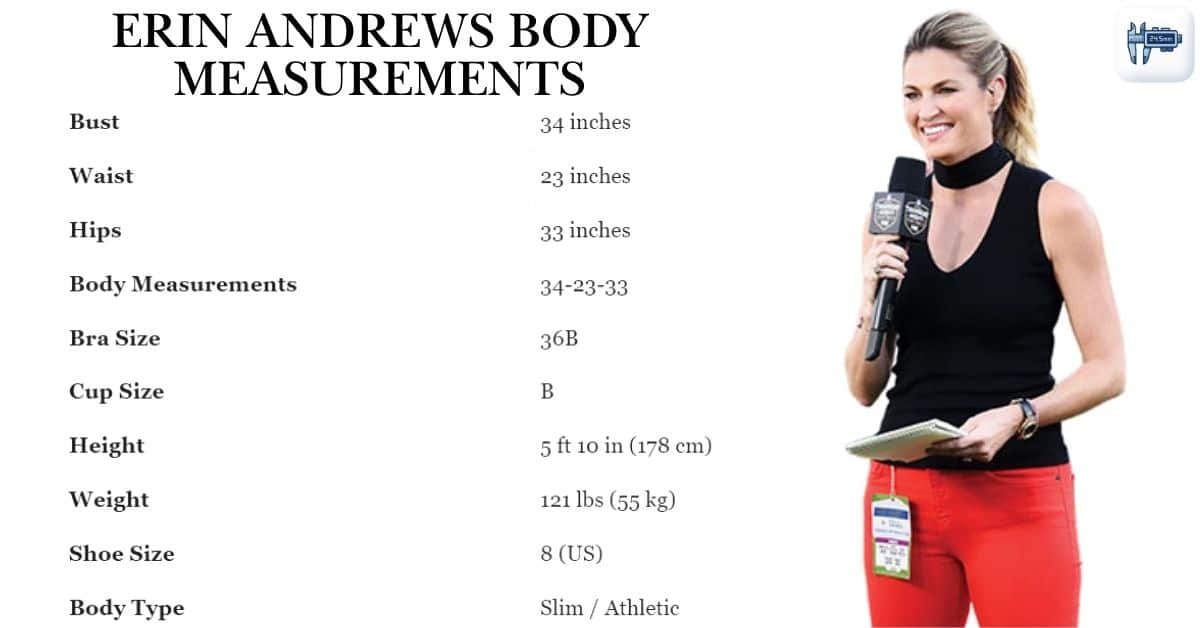 Erin Andrews Body Measurements