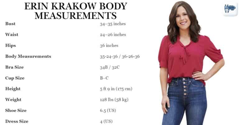 Erin Krakow Body Measurements