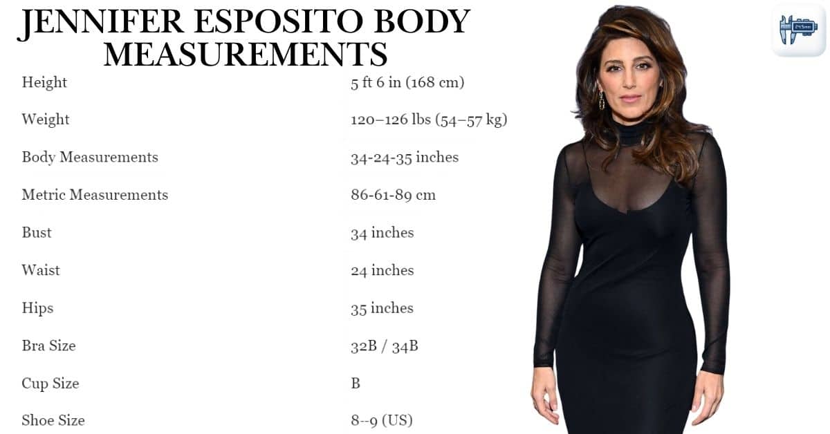 Jennifer Esposito Body Measurements
