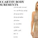 Jenny McCarthy Body Measurements