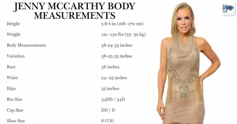 Jenny McCarthy Body Measurements