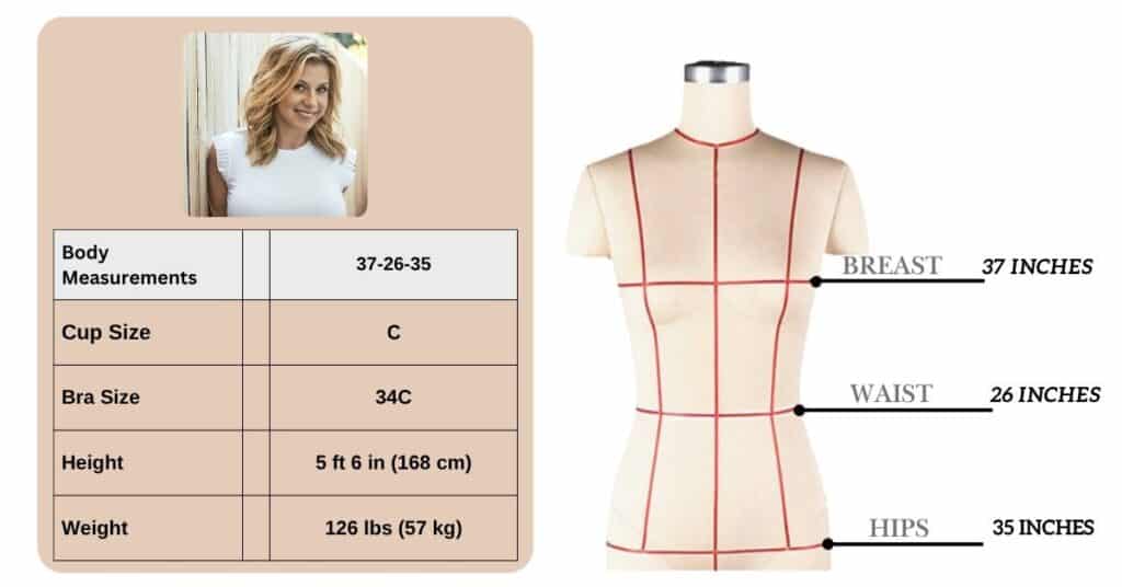 Jodie Sweetin Body Measurements