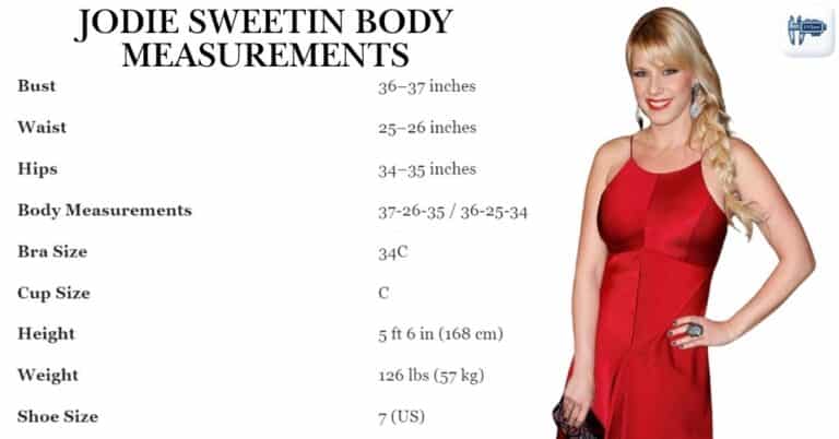 Jodie Sweetin Body Measurements