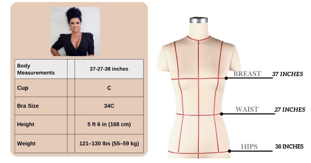 Joy Taylor Body Measurements