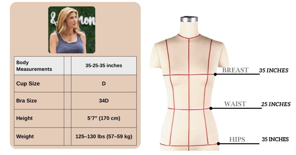 Julia Benson Body Measurements