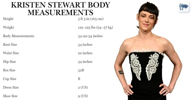Kristen Stewart Body Measurements