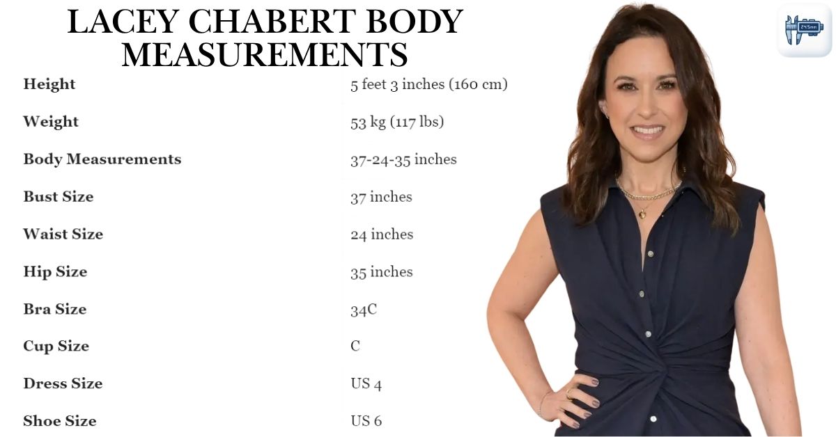 Lacey Chabert Body Measurements