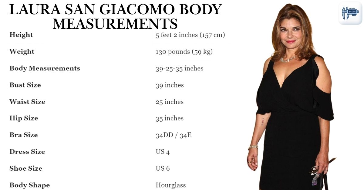 Laura San Giacomo Body Measurements