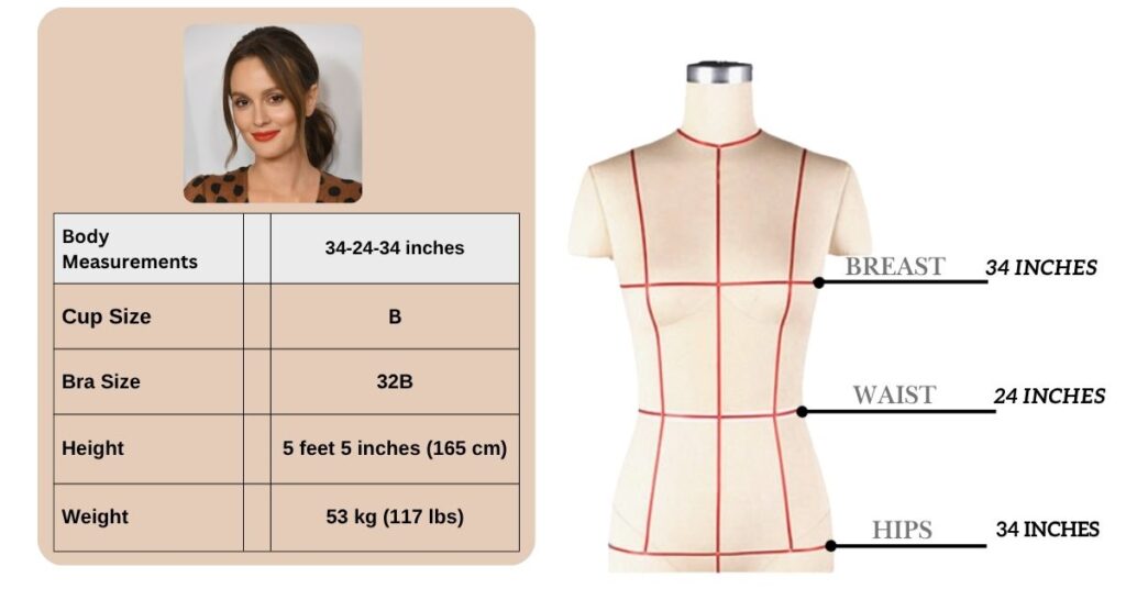 Leighton Meester Body Measurements