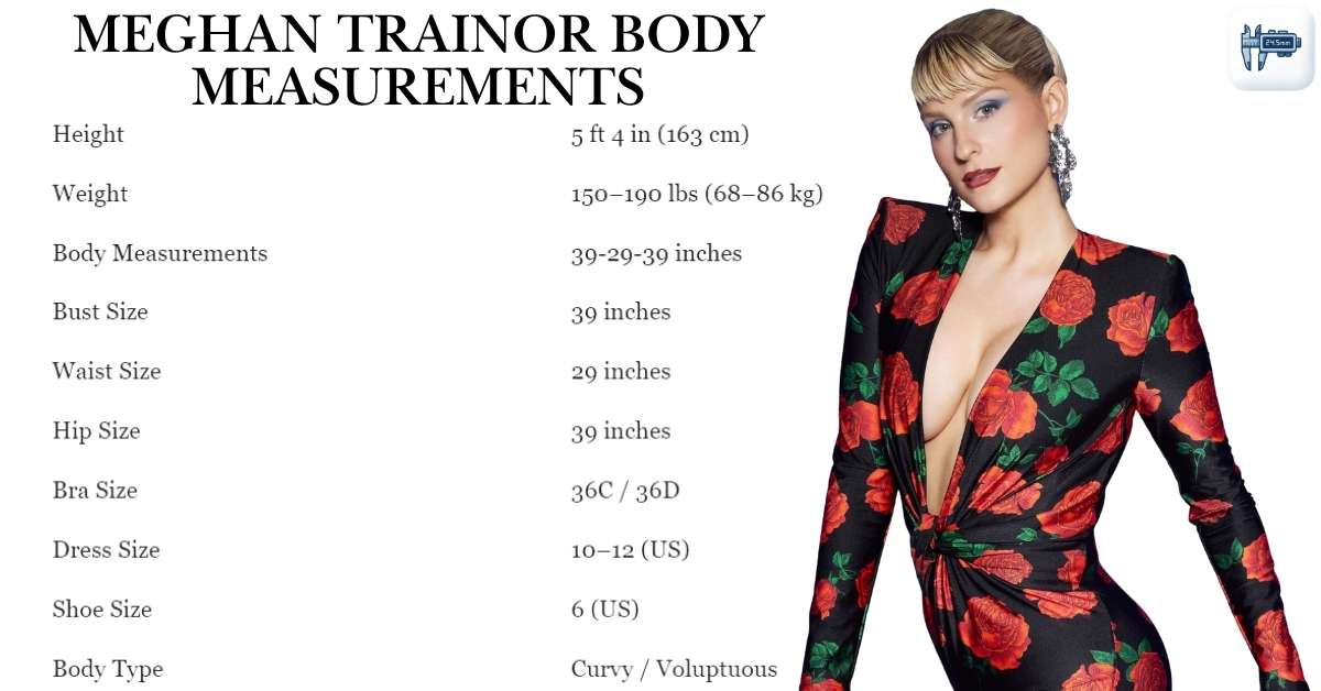 Meghan Trainor Body Measurements