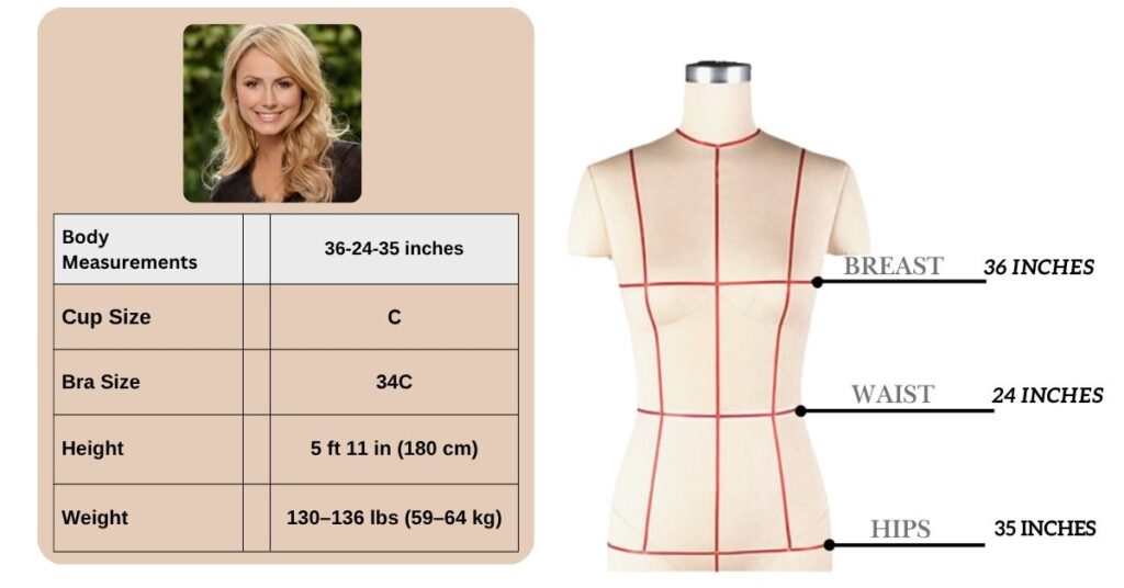 Stacy Keibler Body Measurements